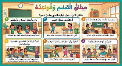 مجموعة قواعد ميثاق القسم مولدة بالذكاء الاصطناعي