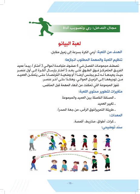 دليل الألعاب الرياضية الحركية-المستوى1-6 دليل الألعاب الرياضية الحركية